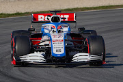 George Russell of Williams in action during day one of Formula 1 Winter Testing at Circuit de Barcelona-Catalunya on February 19 2020 in Montmelo, Spain.