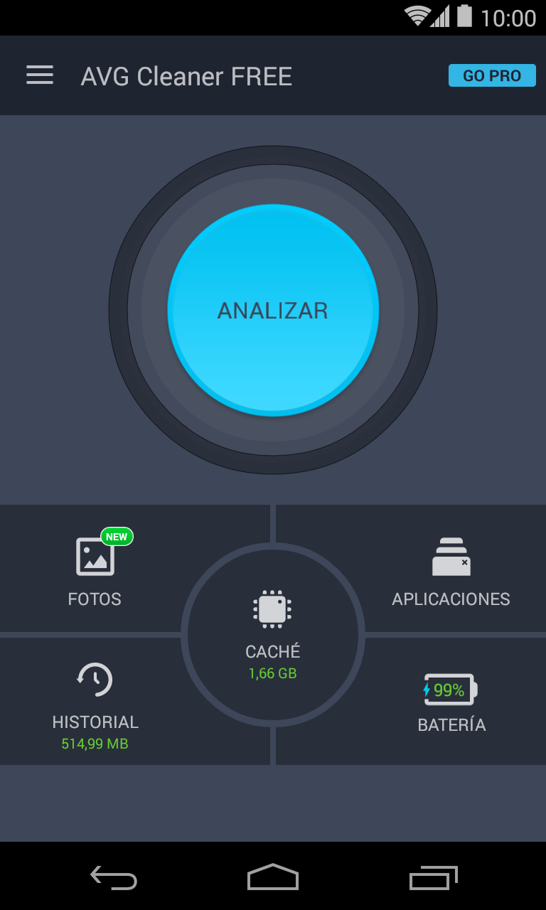 Android application AVG Cleaner – Storage Cleaner screenshort