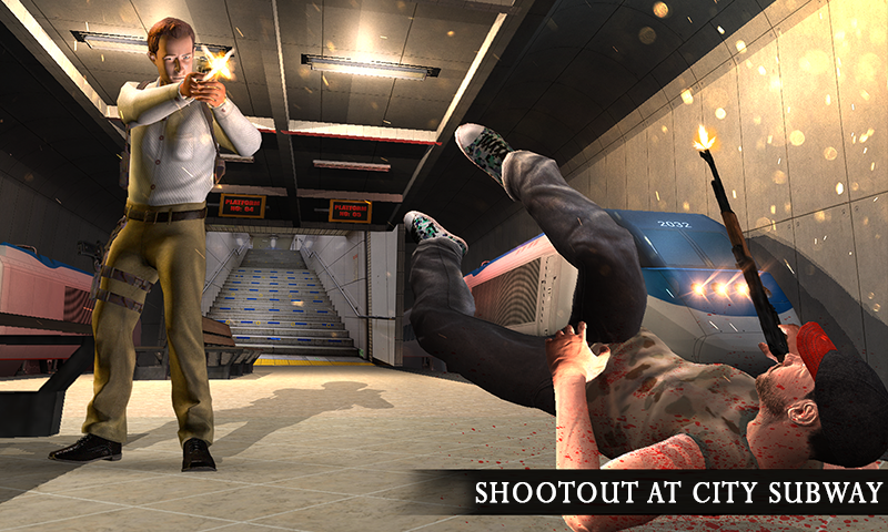 Android application Subway Crime Rescue Mission 3D screenshort