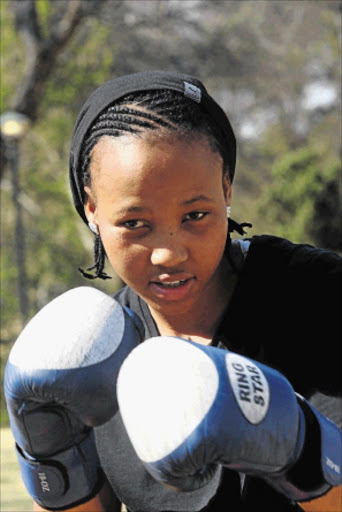 WAIT IS OVER: SA junior-featherweight champion Gabisile Tshabalala