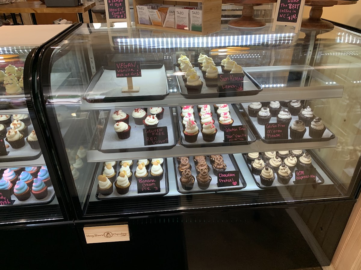 Gluten-Free Cupcakes at Honey Bear's Cupcakery & More