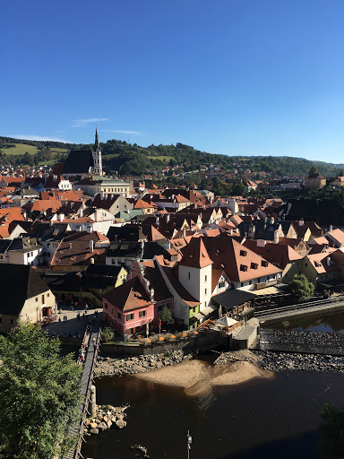 Český Krumlov  - View from the