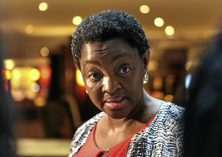 Minister Bathabile Dlamini.