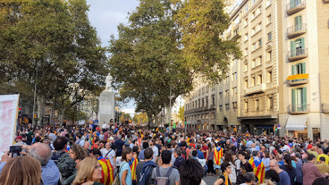 The Catalonia Protest