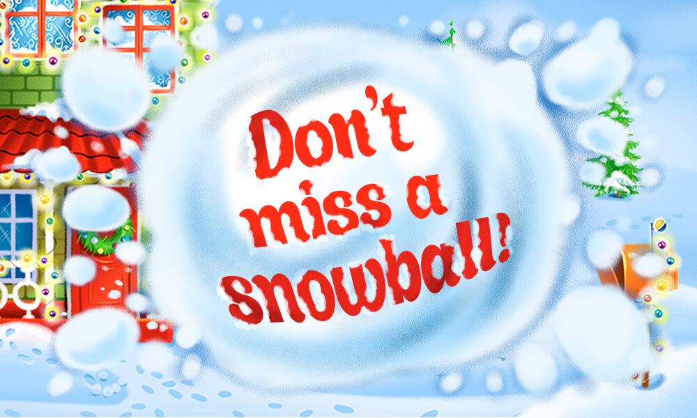 Android application Christmas magic snowballs screenshort