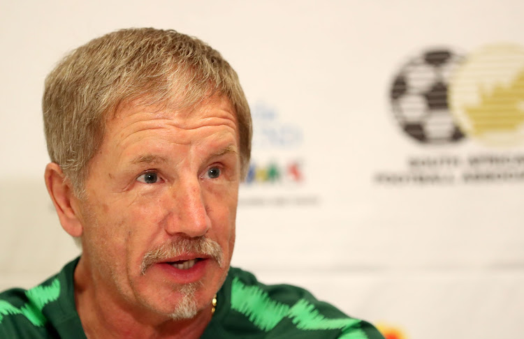 Bafana Bafana head coach Stuart Baxter announces his squad to face Nigeria in the 2019 Africa Cup of Nations qualifier at FNB Stadium in Johannesburg on Saturday November 17, 2018.
