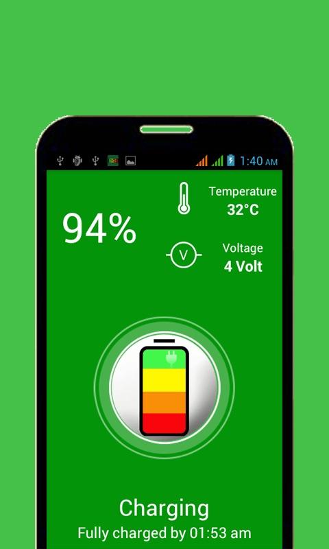 Android application Fast Charger &amp; Battery Saver screenshort