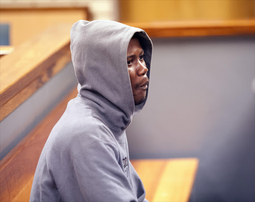 Indi Himalindi Chiyabu appears in the Pretoria North District Court on May 23, 2013 in Pretoria, South Africa.