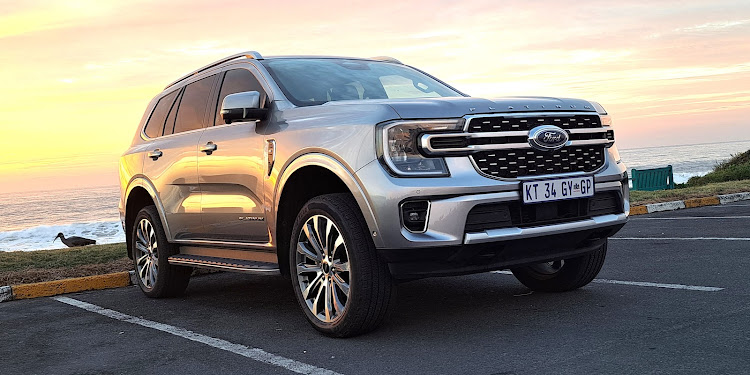 The Ford Everest Platinum is ideal for family road trips. Picture: DENIS DROPPA
