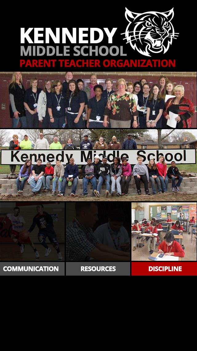 Android application Kennedy Middle School screenshort