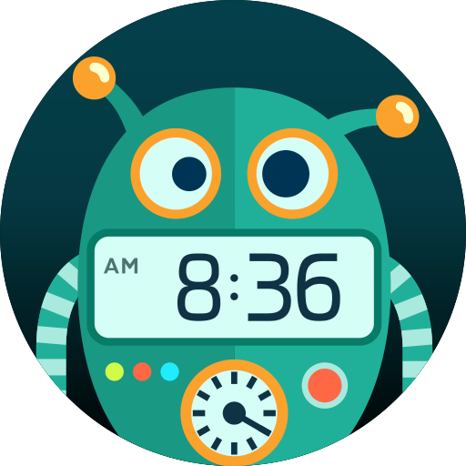 RoboClock Animated Watch Face