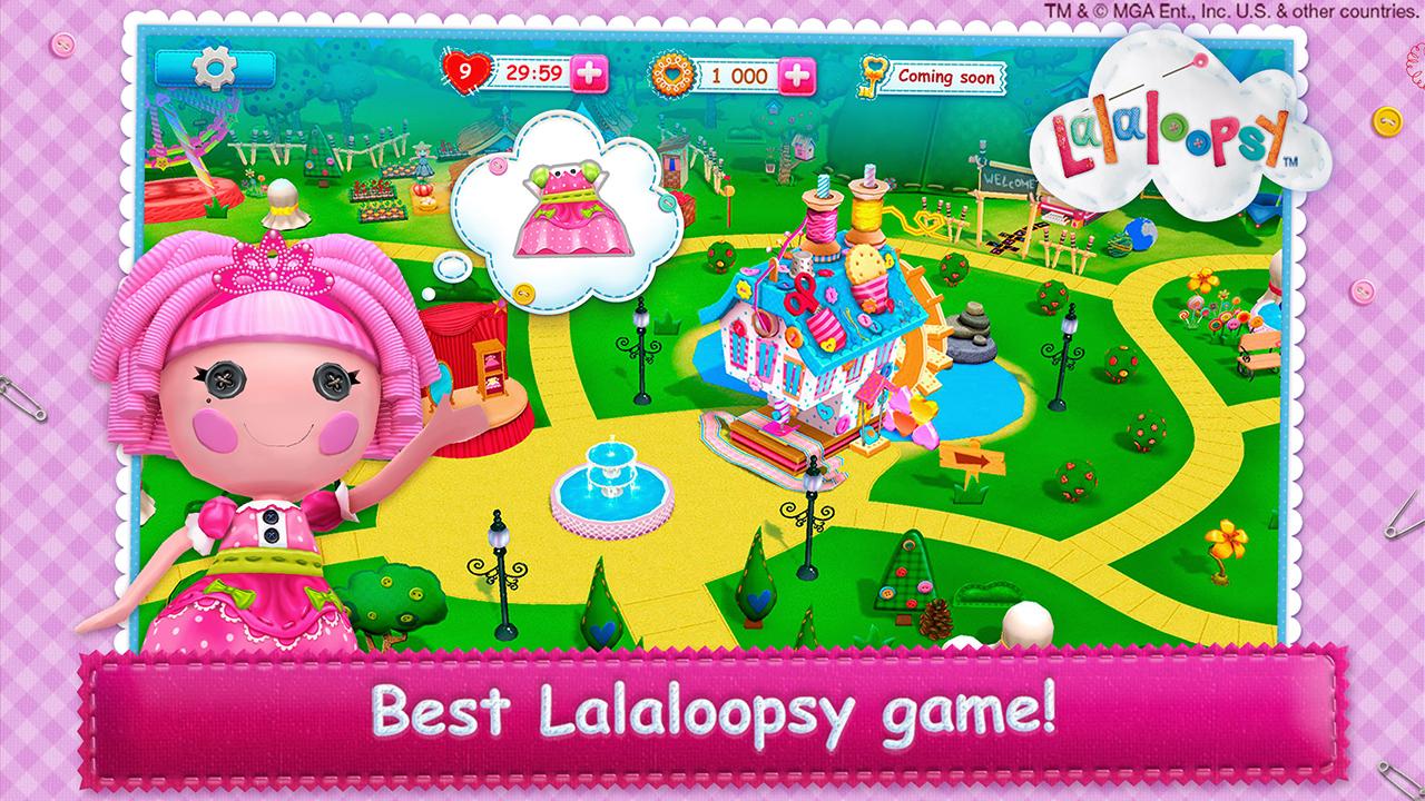 Android application Lalaloopsy 3D Land screenshort