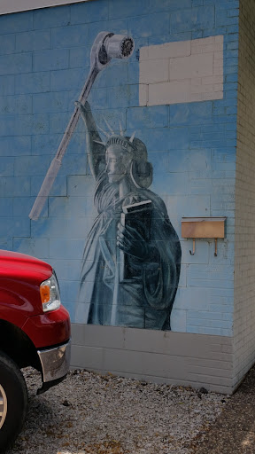 Statue Of Liberty Mural