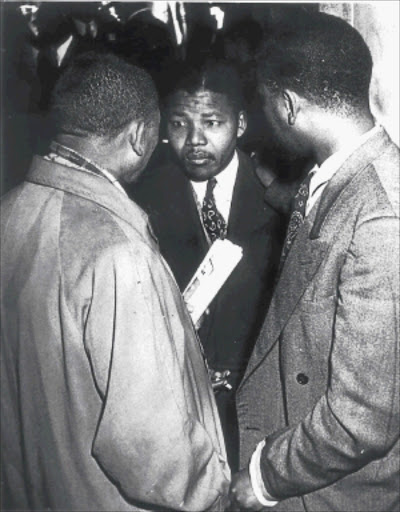 STRUGGLE ICON: Former president Nelson Mandela during the Rivonia Trial in 1964.