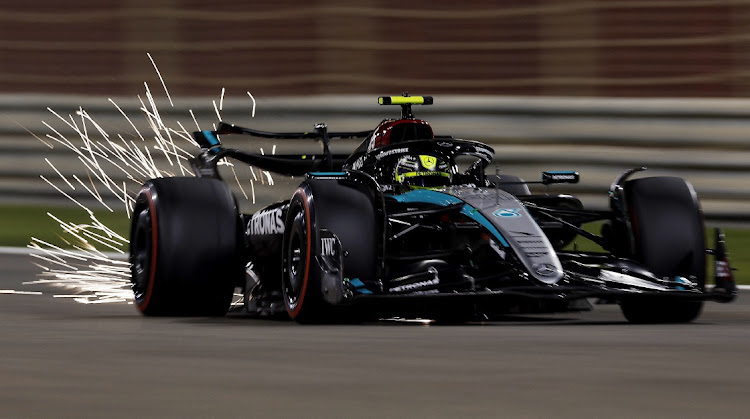 Mercedes’ Lewis Hamilton during practice at the Bahrain International Circuit, Sakhir, Bahrain, February 29 2024. Picture: REUTERS/Hamad I Mohammed