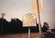 Used in the Revolution. Greene's Army camped there after Battle of Guilford Courthouse, 1781. Washington visited, 1791. Site is 1 1/2 mile north.Plaque via North Carolina Highway Historical Marker...