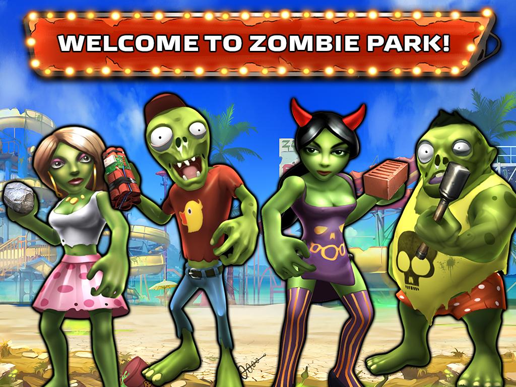 Android application Zombie Park screenshort