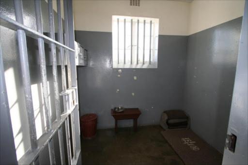 Nelson Mandela Robben Island Cell. File photo