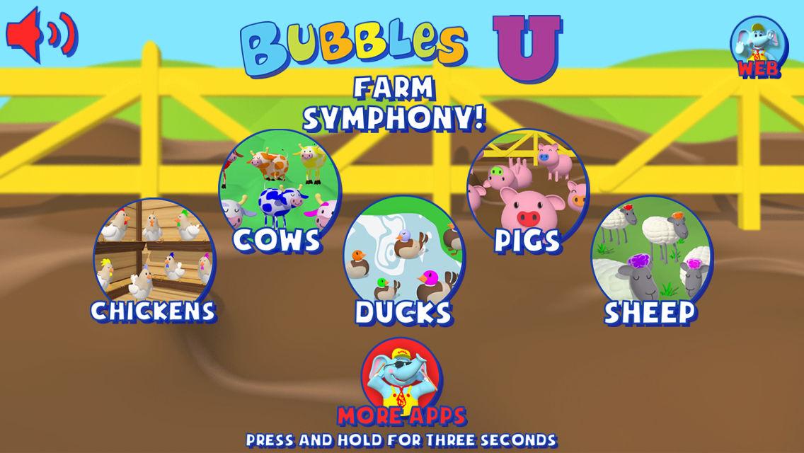Android application Bubbles U: Farm Symphony screenshort