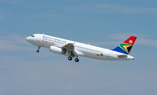 A South African Airways Airbus A320.