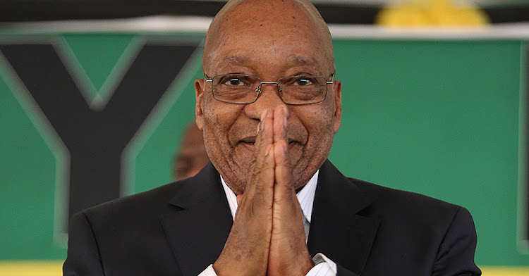 President Jacob Zuma addresses an ANC cadres' forum in KwaZulu-Natal on Sunday August 13 2017.