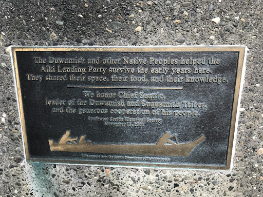 The Duwamish and other Native Peoples helped the Alki Landing Party survive the early years here. They shared their space, their food, and their knowledge. We honor Chief Seattle, leader of the...