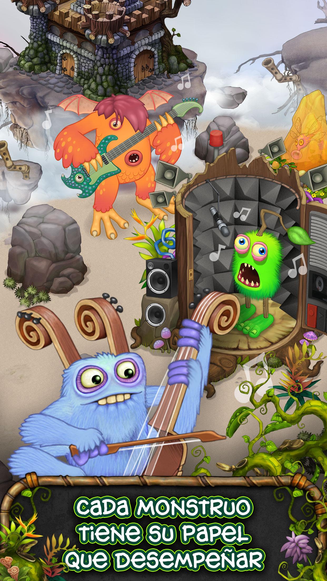 Android application My Singing Monsters screenshort