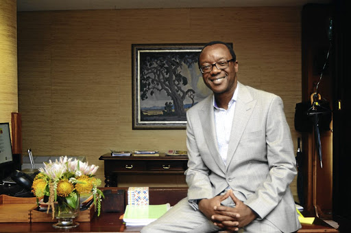 Vice-chancellor of the University of Pretoria Tawana Kupe in his office at the university.