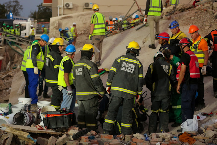 The George municipality has urged the public to donate towards supplies for the rescue efforts which continue at the collapsed building in Victoria Street