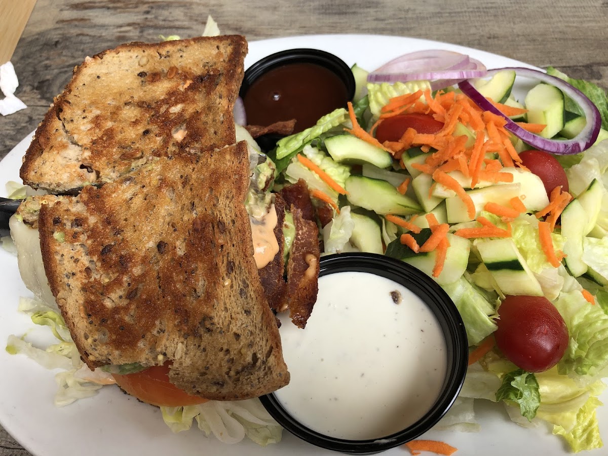 Gluten-Free Sandwiches at Hollywood Beach Cafe