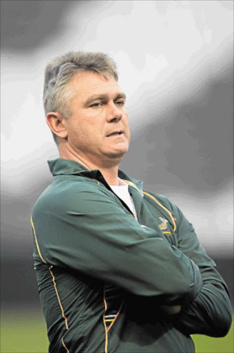 CLOSE SHAVE: Springbok coach Heyneke Meyer