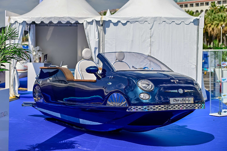 One of the stars of the show had to be this yachting take on the modern Fiat 500 by Trimarchi.