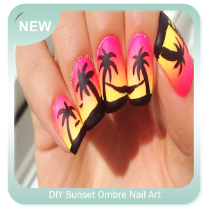 DIY Sunset Ombre Nail Art for PC-Windows 7,8,10 and Mac