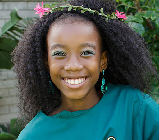Sinebango Cetywayo is a Face of Africa Miss Pre-Teen finalist Picture: SUPPLIED