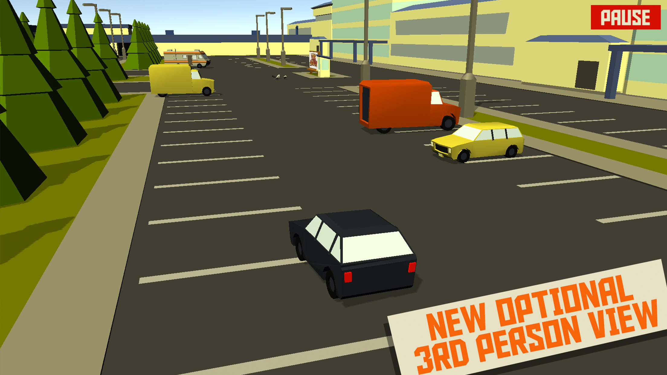 Android application PAKO - Car Chase Simulator screenshort