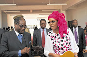 OFFICE AFFAIR: President Robert Mugabe and his second wife, Grace. File photo