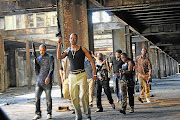 Skroef (Israel Makoe) and his gang are scary in Donovan Marsh's exciting skop, skiet and donner film 'iNumber Number'.