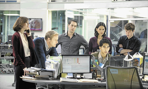 ONE-DIMENSIONAL: The US political drama 'The Newsroom' has the good guys in the media lined up to battle the forces of evil