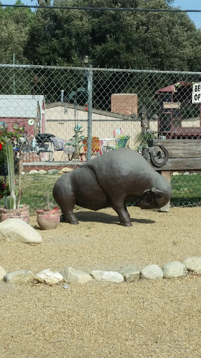 Bison Sculpture