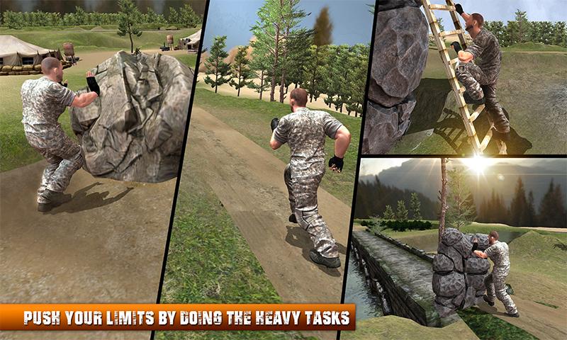 Android application Army Commando Survival Island screenshort