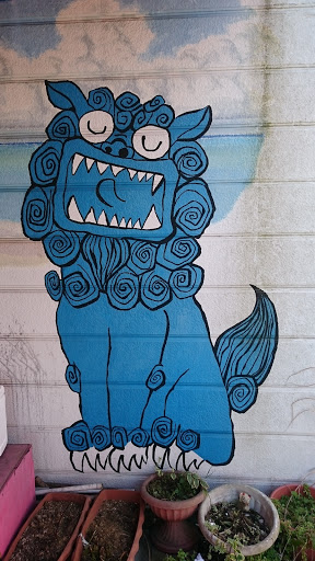 Lion Mural At Rimi Boutique