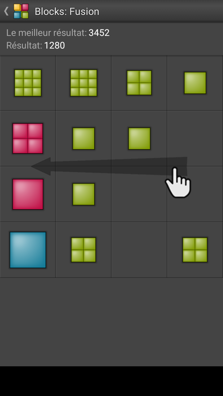 Android application Blocks: Merger screenshort
