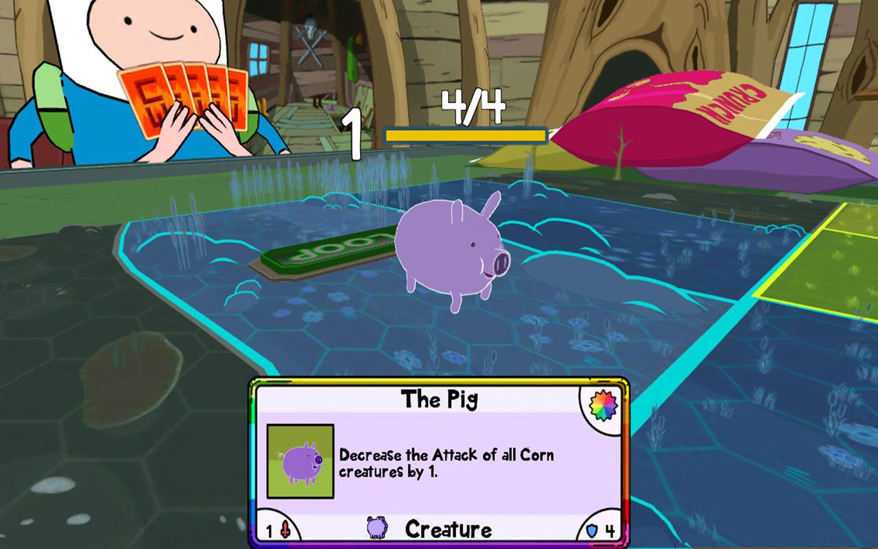 Android application Card Wars - Adventure Time screenshort