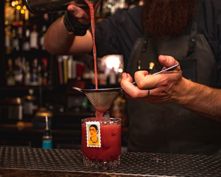 Sin + Tax is known for its upmarket and innovative cocktails.