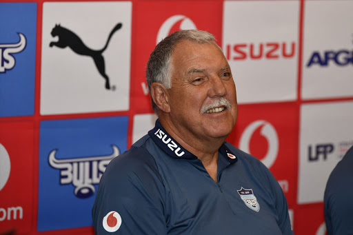 Bulls coach Pote Human during the press conference at Loftus Versfeld on December 11 2018 in Pretoria, South Africa.