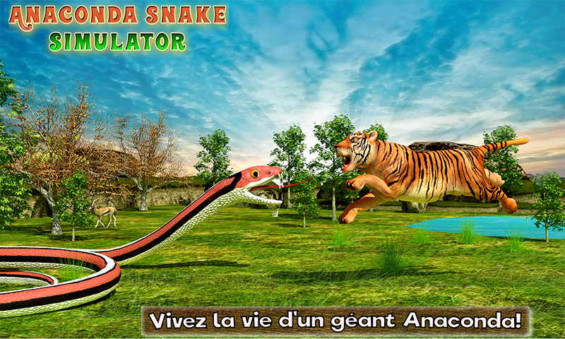 Android application Anaconda Snake Simulator screenshort