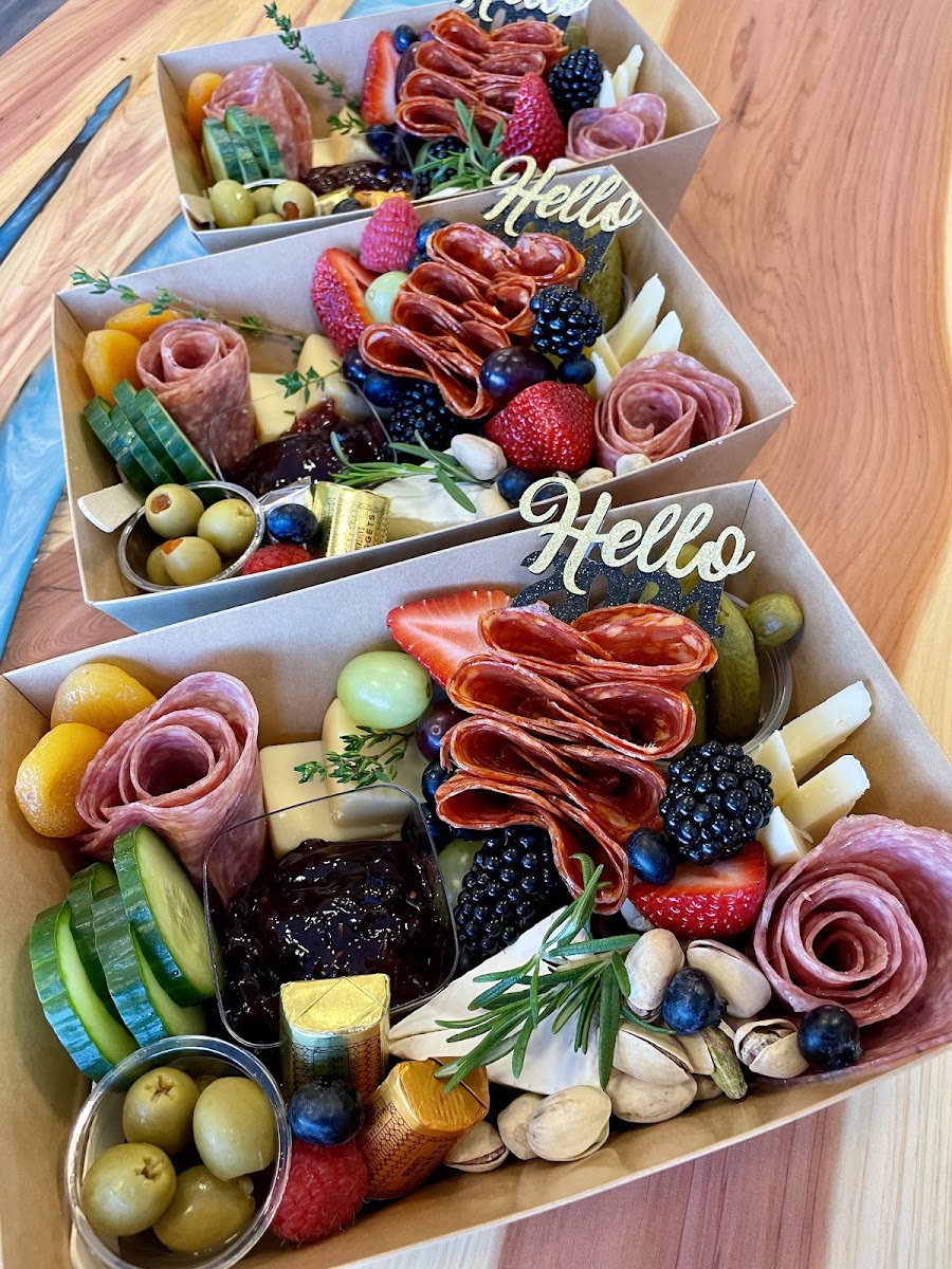 “Up to 2” Charcuterie Graze Boxes