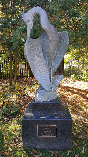 Great Blue Heron 1988 Bronze