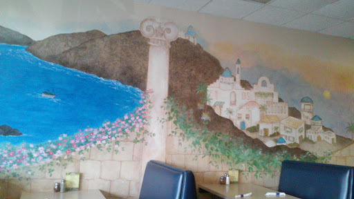 Full Wall Mural Of Greece @ Lakis 