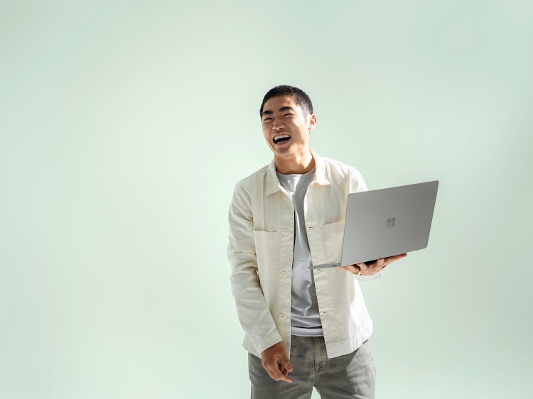 The Surface Laptop Go 2.